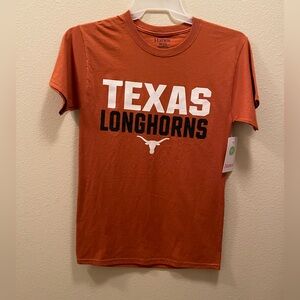 Texas Longhorns Burnt Orange T-Shirt Adult Small Short Sleeve